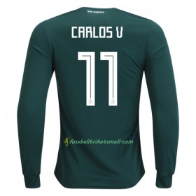 Fußballtrikots Mexiko Carlos V 11 WM 2018 Langarm Heimtrikotsatz kaufen